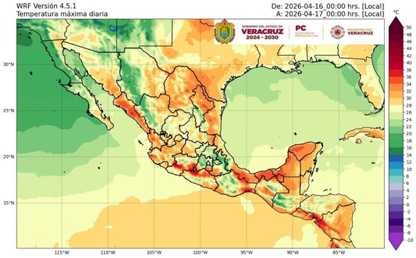 ¡EL FRENTE FRÍO NO. 45 ATACARÁ CON LLUVIAS FUERTES Y MASA DE AIRE POLAR!