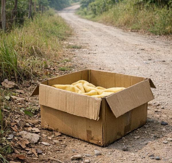 ¡ABANDONAN A RECIÉN NACIDA EN MINATITLÁN! - EN UNA CAJA