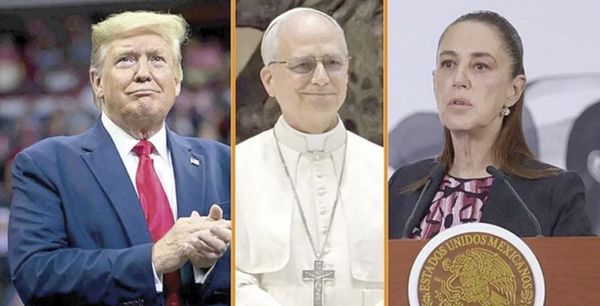 ¡SHEINBAUM RESPALDA AL PAPA LEÓN XIV!