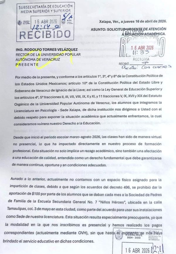 ¡LOS DEJAN VOLANDO! - ESTUDIANTES DE LA UPAV