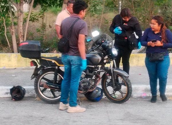 ¡BIKER PIERDE LA VIDA POR MOTOCICLETAZO!