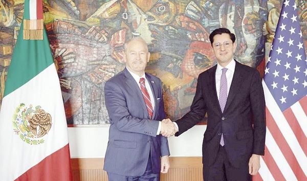 ¡EL SECRETARIO DE SRE Y EL EMBAJADOR DE EU VAN A TRABAJAR DE LA MANO!