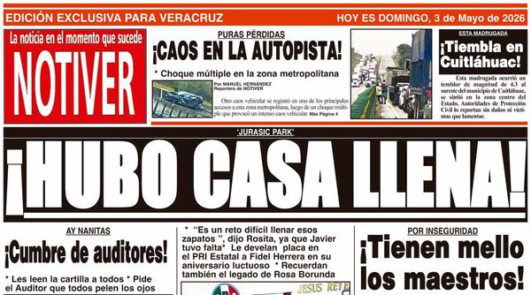 LA PORTADA - DOMINGO 3 DE MAYO 2026