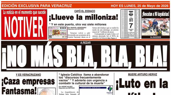 LA PORTADA - LUNES 25 DE MAYO 2026