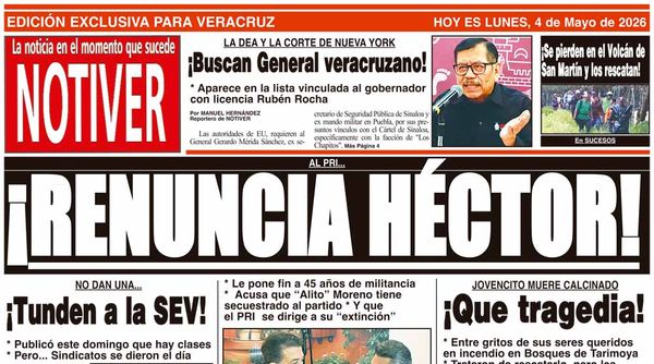 LA PORTADA - LUNES 4 DE MAYO 2026