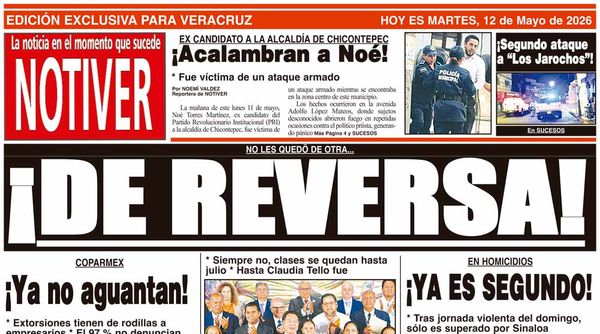 LA PORTADA - MARTES 12 DE MAYO 2026