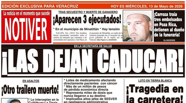 LA PORTADA - MIÉRCOLES 13 DE MAYO 2026