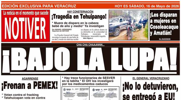 LA PORTADA - SÁBADO 16 DE MAYO 2026