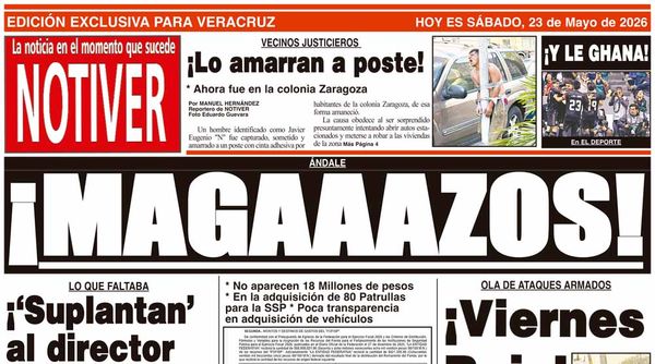 LA PORTADA - SÁBADO 23 DE MAYO 2026