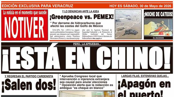 LA PORTADA - SÁBADO 30 DE MAYO 2026