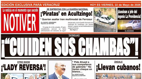 LA PORTADA - VIERNES 22 DE MAYO 2026