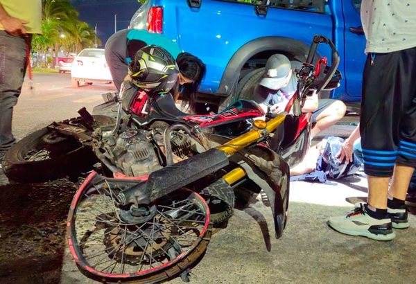 ¡“JINETE DE ACERO” HERIDO EN ‘TORTAZO’!