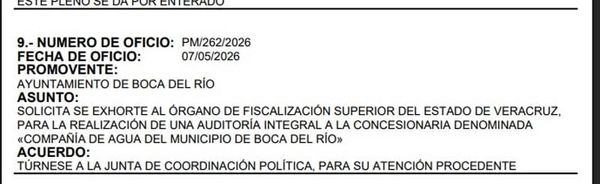 ¡MARYJOSE PIDE AUDITORÍA AL CAB!