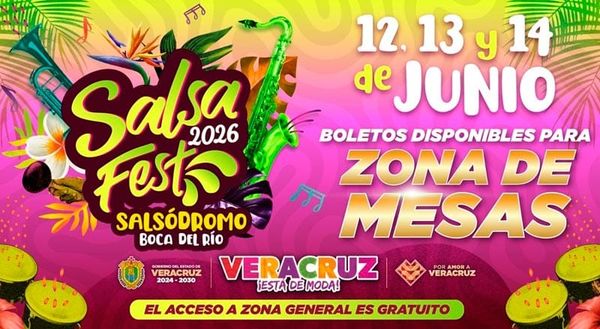 ¡SALSA FEST SACA BOLETOS! - *Para zona de mesas en Boca del Río