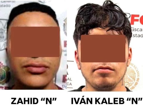 ¡DETIENEN A LOS QUE COLGABAN LONAS CON AMENAZAS EN XALAPA!