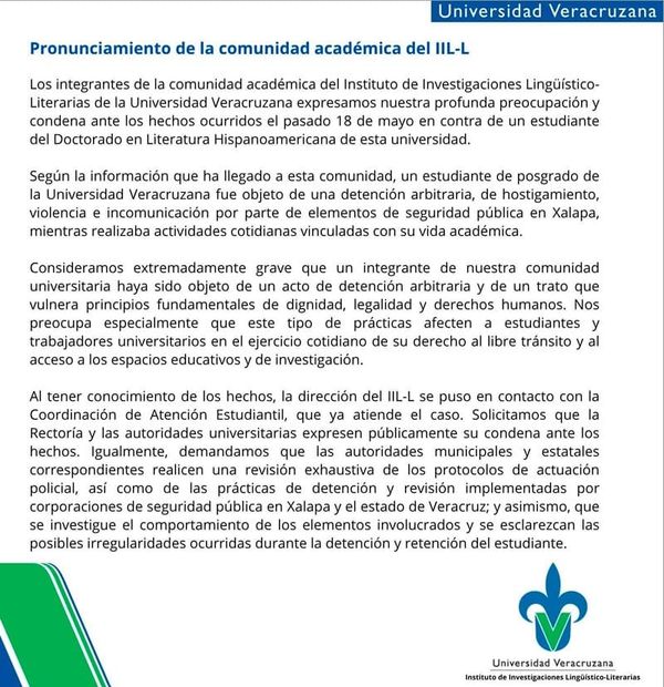 ¡TORTURAN A ESTUDIANTE! - DE LA UV