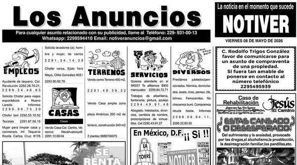 ...LOS ANUNCIOS, AVISOS Y DEMÁS! - VIERNES, 8 DE MAYO 2026
