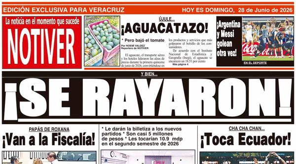 LA PORTADA - DOMINGO 28 DE JUNIO 2026