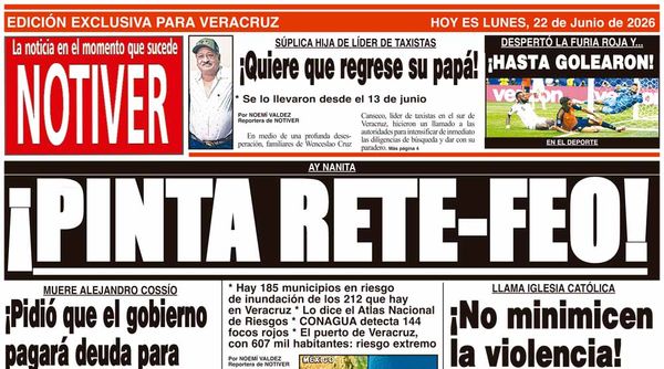 LA PORTADA - LUNES 22 DE JUNIO 2026