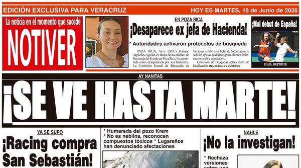 LA PORTADA - MARTES 16 DE JUNIO 2026