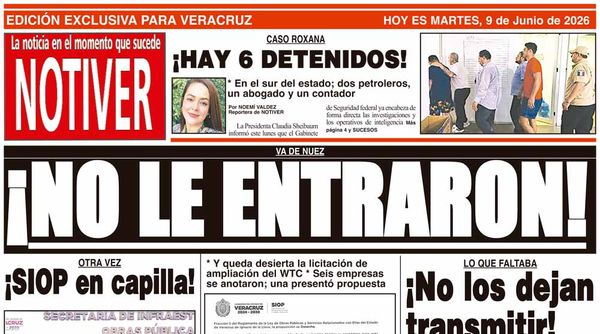 LA PORTADA - MARTES 9 DE JUNIO 2026
