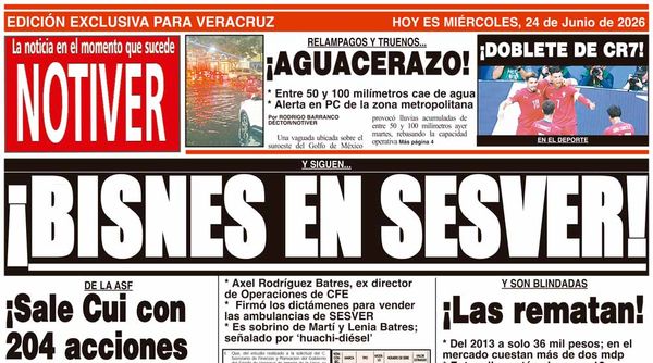LA PORTADA - MIÉRCOLES 24 DE JUNIO 2026