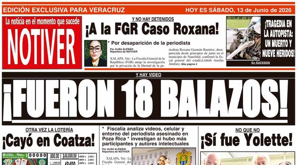 LA PORTADA - SÁBADO 13 DE JUNIO 2026