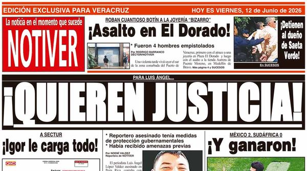 LA PORTADA - VIERNES 12 DE JUNIO 2026