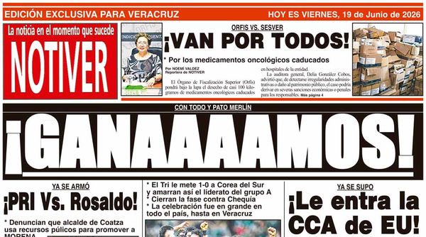 LA PORTADA - VIERNES 19 DE JUNIO 2026