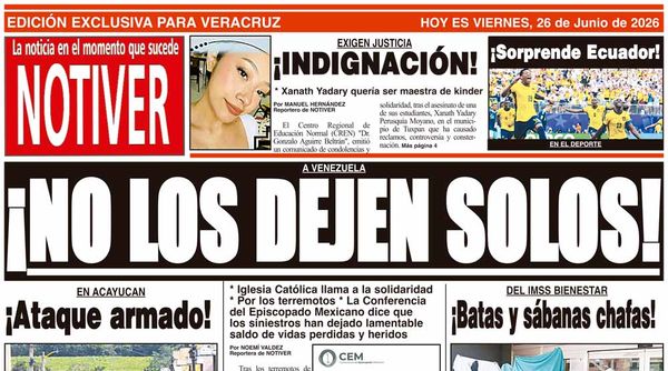 LA PORTADA - VIERNES 26 DE JUNIO 2026