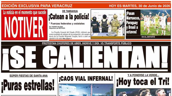 LA PORTADA - MARTES 30 DE JUNIO 2026
