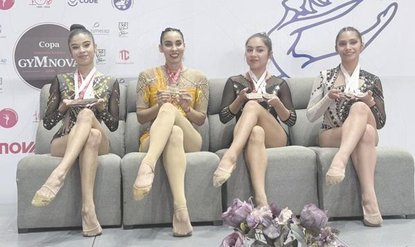 ¡LISTAS GIMNASTAS PARA CAMPEONATO NACIONAL ELITE!