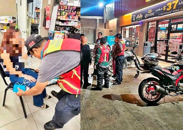 ¡SE DESPACHAN OTRO OXXO Y DEJAN A CAJERA CON CRISIS NERVIOSA!