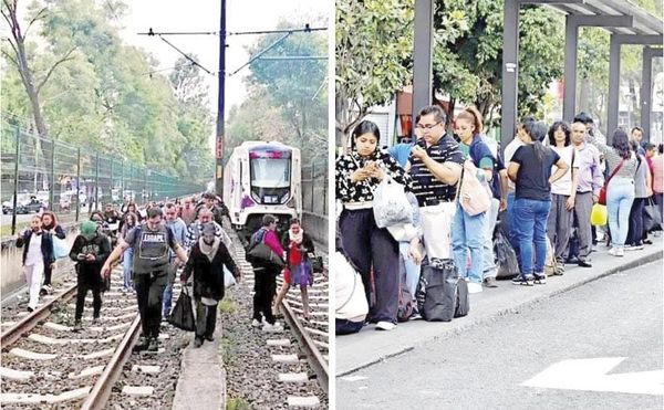 ¡A OCHO DÍAS DEL MUNDIAL, SIN TREN... NI METRO!