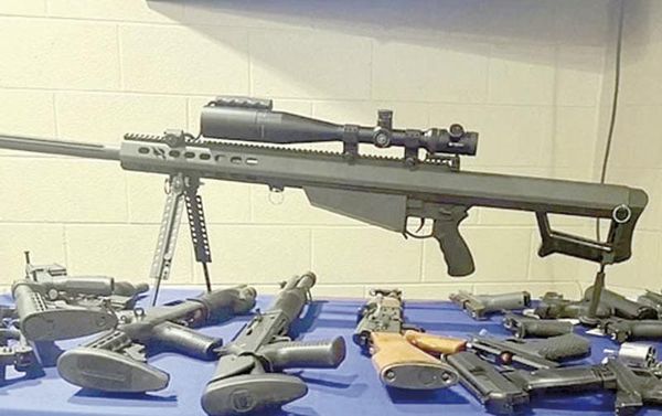 ¡ASEGURAN RIFLE BARRETT RUMBO A MÉXICO!
