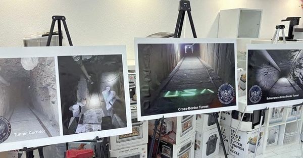 ¡INCAUTAN MÁS DE UNA TONELADA DE COCAÍNA EN NARCOTÚNEL DE TIJUANA!