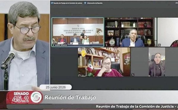 ¡REAPARECE INZUNZA EN REUNIÓN VIRTUAL DE COMISIÓN DEL SENADO!