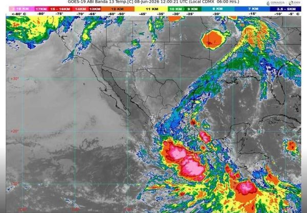 ¡AMAGA A GUERRERO LA POSIBLE TORMENTA TROPICAL BORIS; SE APROXIMA A ACAPULCO Y TENDRÁ EFECTO EN CDMX!
