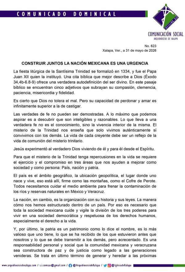 ¡QUE LOS VIGILEN! - IGLESIA PIDE A CIUDADANOS