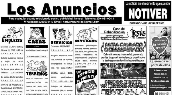 ...LOS ANUNCIOS, AVISOS Y DEMÁS! - DOMINGO, 14 DE JUNIO 2026