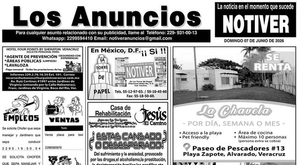 ...LOS ANUNCIOS, AVISOS Y DEMÁS! - DOMINGO, 7 DE JUNIO 2026