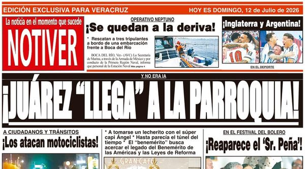LA PORTADA - DOMINGO 12 DE JULIO 2026