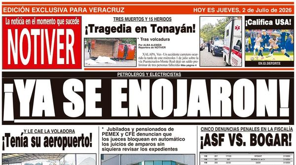 LA PORTADA - JUEVES 2 DE JULIO 2026