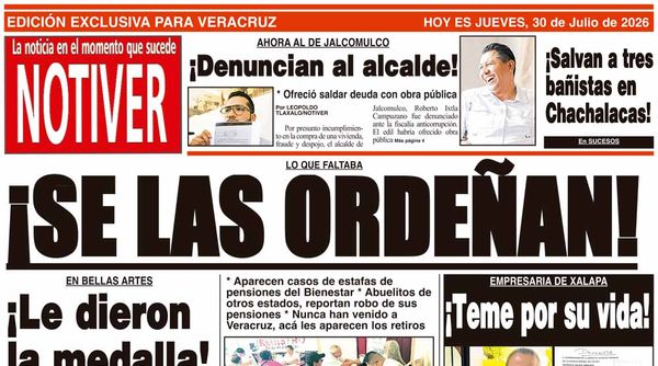 LA PORTADA - JUEVES 30 DE JULIO 2026