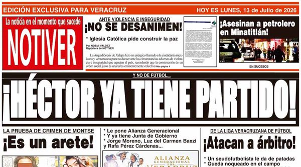 LA PORTADA - LUNES 13 DE JULIO 2026