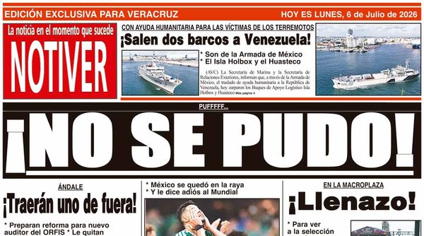 LA PORTADA - LUNES 6  DE JULIO 2026