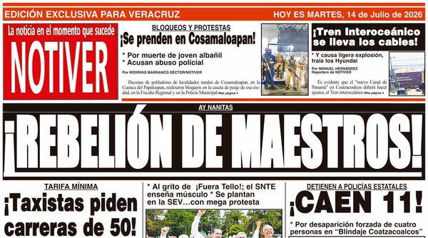 LA PORTADA - MARTES 14 DE JULIO 2026