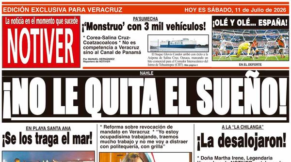 LA PORTADA - SÁBADO 11 DE JULIO 2026