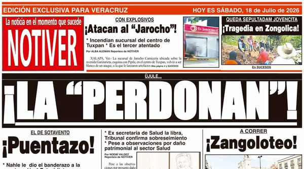 LA PORTADA - SÁBADO 18 DE JULIO 2026