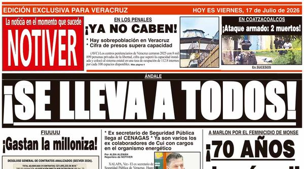 LA PORTADA - JUEVES 16 DE JULIO 2026